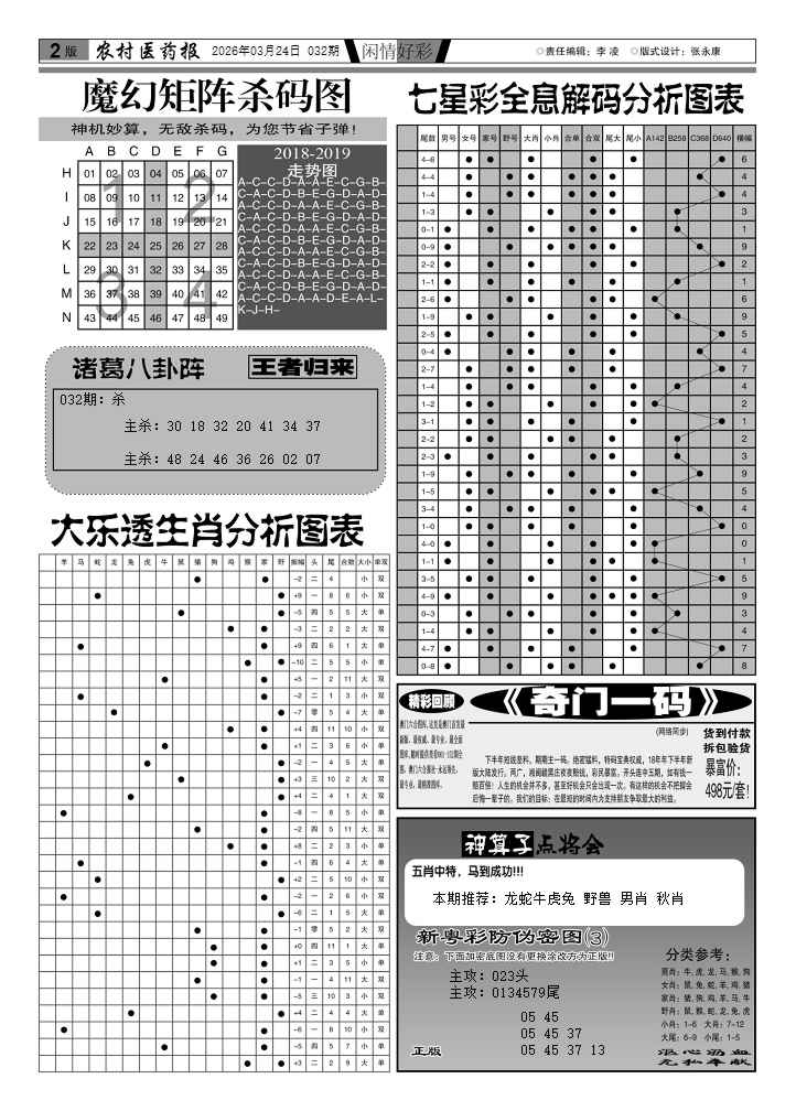 032期新粤彩(闲情好彩E)[图]